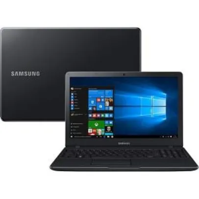 Notebook Samsung Expert X21 Intel Core i5 4GB 1TB Tela LED FULL HD 15.6" Windows 10 - Preto 1.799 no boleto