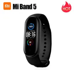 Smartband Xiaomi Miband 5 - Versão Global | R$210