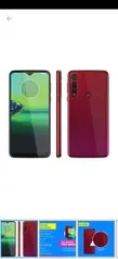 [APP + Ciente ouro] Smartphone Motorola G8 Play 32GB Vermelho 4G - 2GB RAM Tela 6,2” Câm. Tripla - R$877