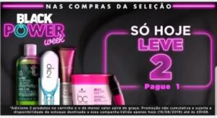 Leve 2 e pague 1 na Beleza na Web