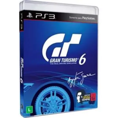[Submarino] ​Jogo Gran Turismo 6 PlayStation 3 - R$20​