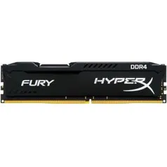 Memória Kingston HyperX FURY 8GB 2133Mhz DDR4 CL14 Black - HX421C14FB2/8