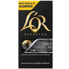 Kit 120 Cápsulas De Café L`or Onyx 10 Unidades