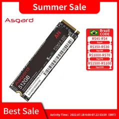 SSD Asgard Nvme M.2 512gb