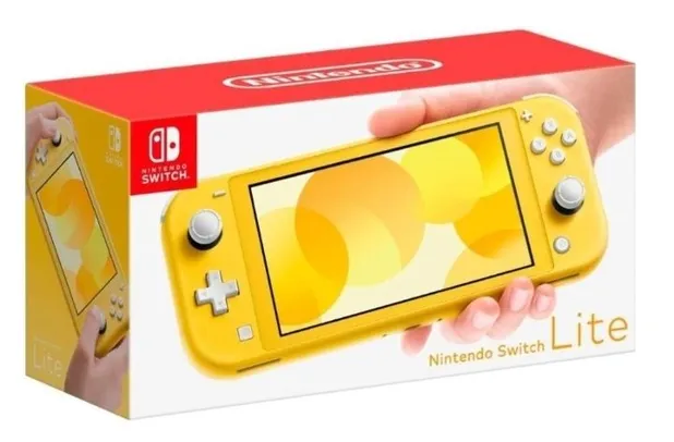 [APP + AME R$1743] Nintendo Switch Lite Yellow - Amarelo | R$1.798