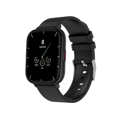 SmartWatch WB Watch 45mm tela 1,85' Fitness tracker 24 modos esportivos,  até 45 dias de bateria