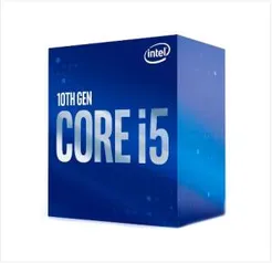 INTEL CORE I5-10400F HEXA-CORE 2.9GHZ (4.3GHZ TURBO) 12MB CACHE LGA1200 R$1050