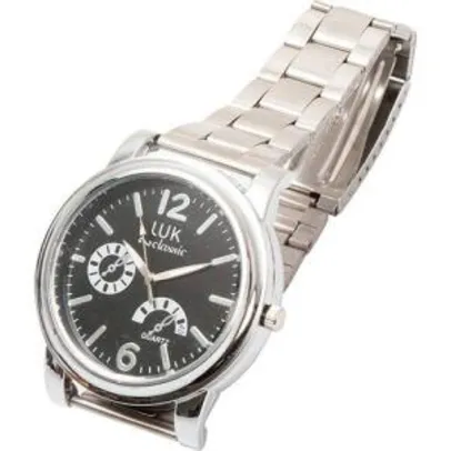 Relógio Masculino LUK Analógico Clássico GS1ELWJ3664 - R$30