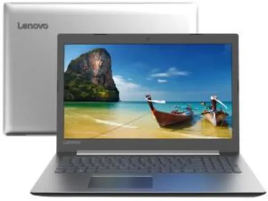 Notebook Lenovo Ideapad 330-15IKB Intel Core i3 - 4GB 1TB 15,6” Linux | R$1.529