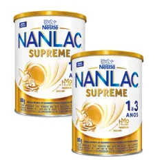 Kit 2 Fórmula Infantil NANLAC Supreme 800g