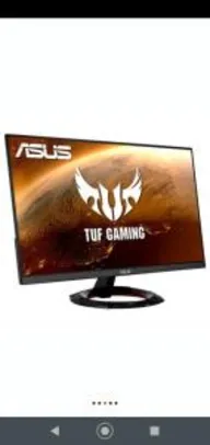 Monitor Gamer LED Asus TUF Gaming, 23.8´, Full HD, IPS, HDMI, DisplayPort, FreeSync, 165Hz, 1ms  | R$1299