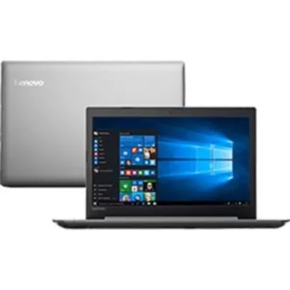 Notebook Lenovo Ideapad 320 Intel® Core i5-7200u 8GB 1TB Tela 15,6" Windows 10 - Prata - R$2.100