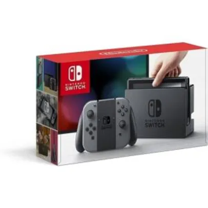 [CC Submarino] Console Nintendo Switch 32GB Neon - R$ 1.598