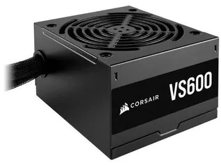 Fonte Gamer 600W Corsair ATX VS600 com Cabo | R$386