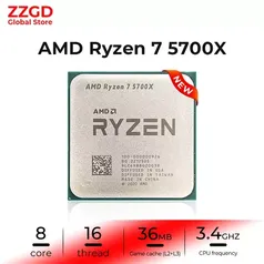 Processador Ryzen 7 5700x Novo