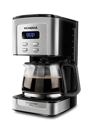 Cafeteira Elétrica Dolce Arome Digital, Mondial, Preto/Inox, 800W, 110V - C-44-32X-SDI