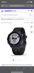 Relógio de Pulso Garmin Forerunner 245 Music GPS | R$2.217