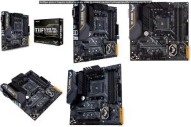 PLACA MÃE Asus TUF B450M-PRO GAMING, AMD, AM4, MATX, DDR4 | R$664