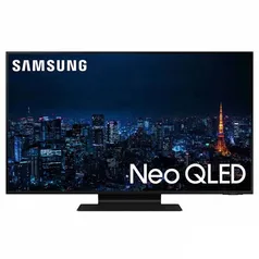 Smart Tv Samsung Neo Qled 4k 50, Com Design Slim, Alexa Built In E Wi-Fi - 50qn90a