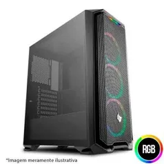 (Shoptime + Cartão Shoptime R$265,25) Gabinete Pichau Gaming Gadit X Lateral Vidro Temp, PGG-X01 R$294,73