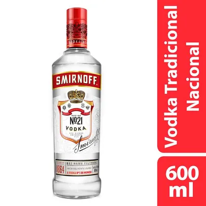 (REGIONAL) Leve 3, Pague 2 - Vodka Smirnoff 600ml