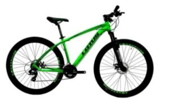 (AME R$1479) Bicicleta Mtb Alúminio Cairu Lotus Aro 29 21 Marchas Shimano Freio À Disco Quadro 17.5 | R$1.654