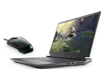 Notebook gamer Dell G15, Intel, RTX 3050, 16GB