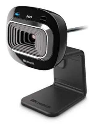 Webcam Hd-3000 Usb Preta Microsoft