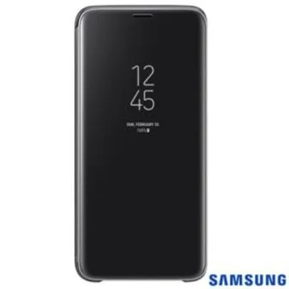 Capa para Galaxy S9 Clear View Standing Cover Preta - Samsung - EF-ZG960CBEGBR