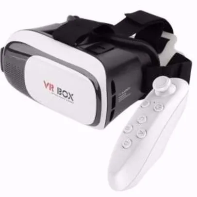 Óculos Vr Box 2.0 Realidade Virtual 3d Android Ios Controle