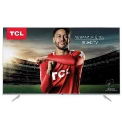 Smart TV LED 55" TCL 55P6US Ultra HD 4K HDR - R$ 2.069