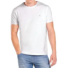 Camiseta Aramis Básica Masculino, Branco, P e M