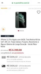 iphone 11 pro 64gb