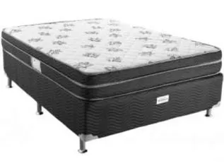 [Magazine Luiza] Cama Box Casal (Box + Colchão) Ortobom Mola - 50cm de Altura Physical Mônaco por R$ 450