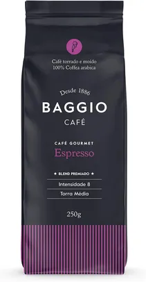 Café Torrado e Moído Gourmet Espresso Baggio Café | R$10