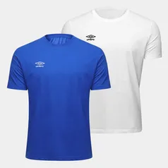 Kit dry Camisa Umbro TWR Striker Masculina - 2 Unidades (Tam P e M)