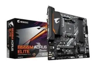 Placa-Mãe Gigabyte B550M Aorus Elite, AMD AM4, Micro ATX, DDR4 | R$1.000