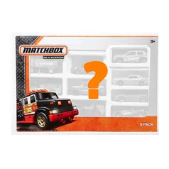Conjunto de Mini Veículos - Matchbox - Surpresa - Pack com 9 Carros - Mattel
