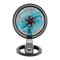 [R$94.86 AME] Ventilador de Mesa 47cm Britania BVT495PA Super Ventus 10 Preto 3 Velocidades [220V]