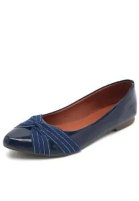 Sapatilha Dafiti Shoes Fita Azul R$40
