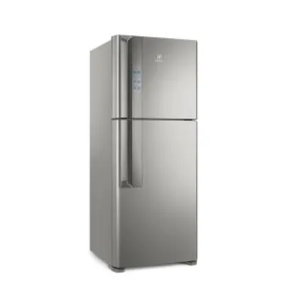 Refrigerador Electrolux Frost Free IF55S Inverter Top Freezer Platinum - 431L R$2.598
