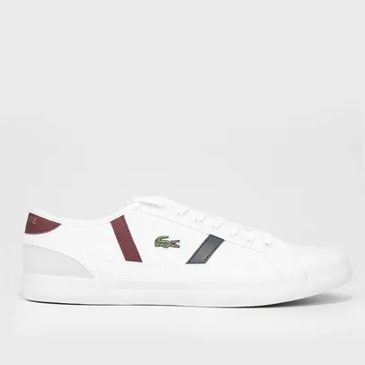 Tênis Couro Lacoste Vulcanized Sneakers Masculino