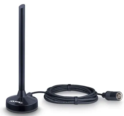 Antena Interna DTV-100P Aquario TV Digital HDTV Preto