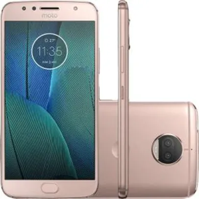 Smartphone Motorola Moto G5s Plus XT1802 Dual Chip Ouro Rosê Tela 5.5" 4G Android 7.1 13MP 32GB - Desbloqueado - R$1098