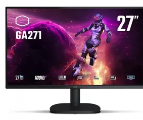 Monitor Gamer Cooler Master GA271, 27 Pol, QHD, 1ms, 100Hz, HDR, FreeSync, CMI-GA271-BR