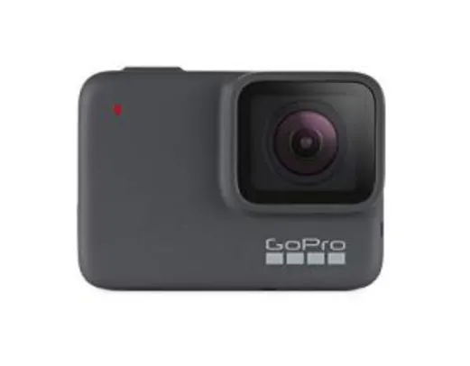 Câmera Hero 7 Silver à Prova D’água 10MP 4K Wifi, GoPro - R$1.339