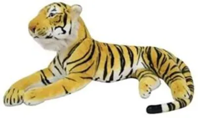 Tigre De Pelúcia 70 Cm Realista Fofy Toys [PRIME]