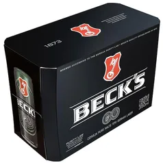 [CLIENTE VIP] Cerveja Becks Puro Malte Lata 350ml Pack - 8 Unidades
