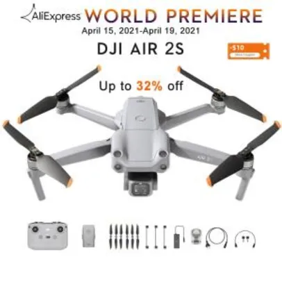 Drone DJI Air 2S | R$6.766