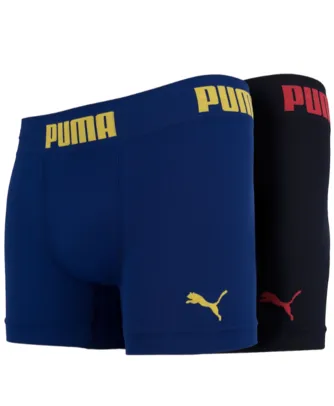 Kit 2 unidades Cuecas Boxer sem costura Puma | R$45